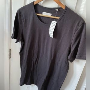 Urban Outfitters Mens Basic T Shirt Medium NWT Light Black Charcoal